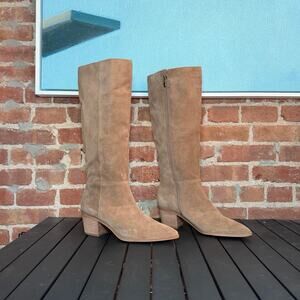 Franco Sarto Suede Knee High Boot